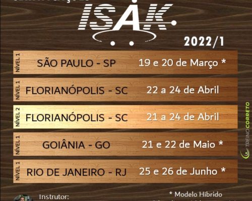 Curso em Cineantropometria Internacional – ISAL Nível I
